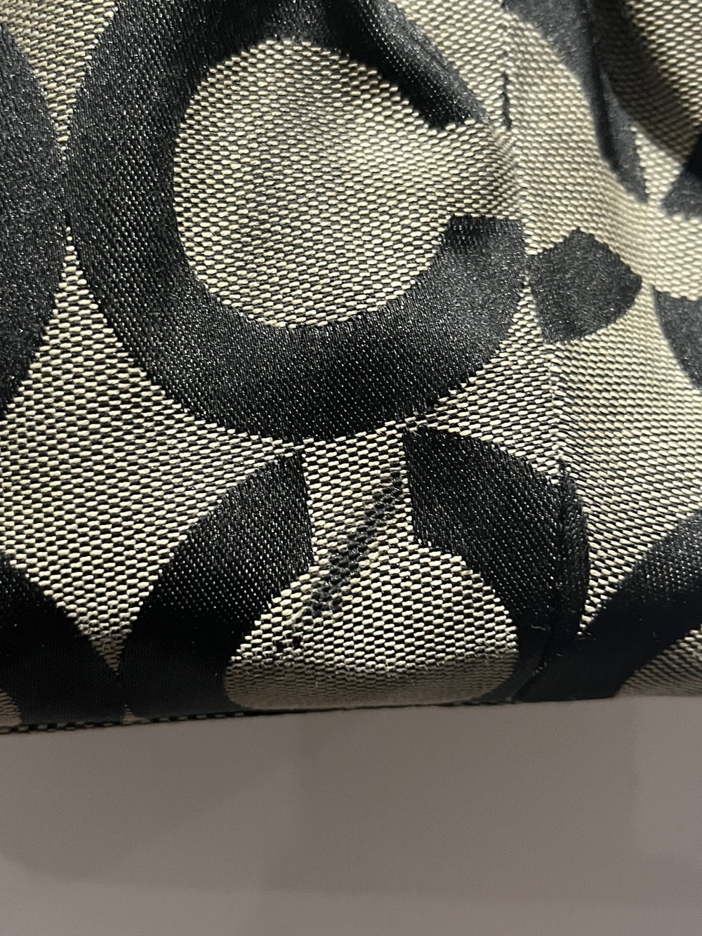 Coach Canvas Shoulder Bag - Picture 2 of 14